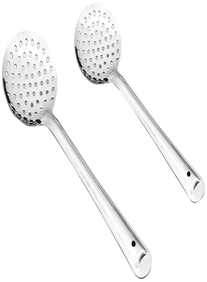 Expresso Stainless Steel Basting/Serving Skimmer Set (2 Pieces) - Image 2